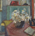 Load image into Gallery viewer, Mid Century Interior Oil Painting From Sweden
