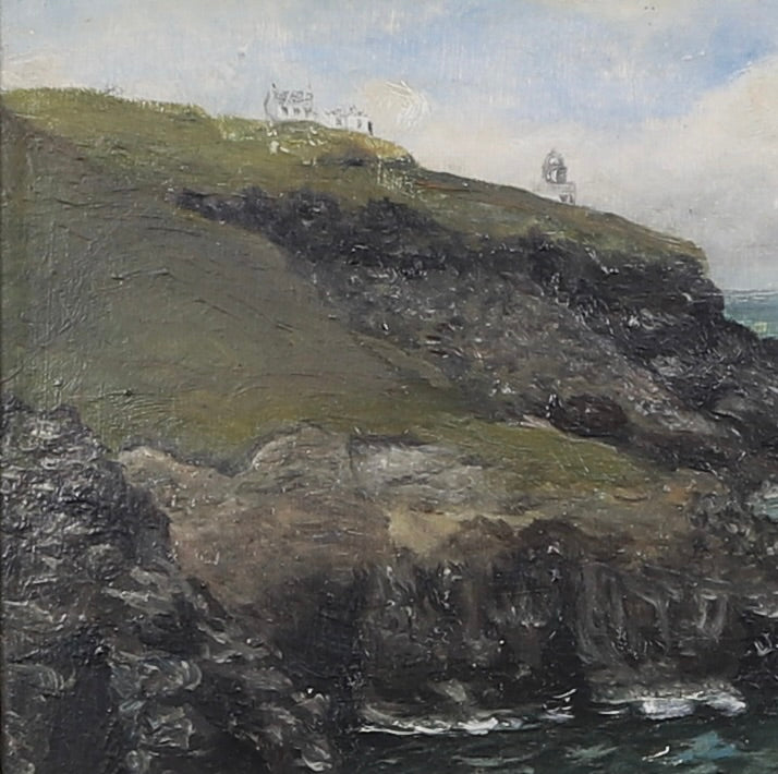 Original Oil Painting From Sweden by N Carlton