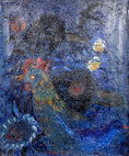 Load image into Gallery viewer, Mid Century Chicken Oil Painting From Sweden
