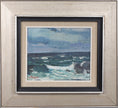 Load image into Gallery viewer, Mid Century Vintage Landscape From Sweden by G Berglund 1946
