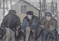 Load image into Gallery viewer, Mid Century Original Oil Painting From Sweden by K Christensen
