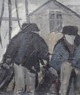 Load image into Gallery viewer, Mid Century Original Oil Painting From Sweden by K Christensen
