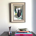 Load image into Gallery viewer, Vintage Art Still Life Mid Century Oil Painting From Sweden JP Luttre
