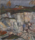 Load image into Gallery viewer, Mid Century Vintage Landscape From Sweden by I Linder

