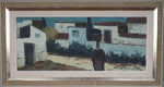 Vintage Art Room Original Oil Painting from Sweden by T Gavik