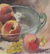 Vintage Mid Century Still Life Oil Painting By Torgny Sweden