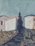 Load image into Gallery viewer, Oil Painting Vintage Mid Century From Sweden By E Hanson
