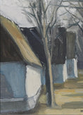 Load image into Gallery viewer, Vintage Art Mid Century Oil Painting From Sweden 1972
