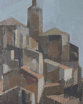 Load image into Gallery viewer, Vintage Art Original Cityscape Oil Painting  From Sweden
