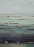 Load image into Gallery viewer, Mid Century Original Landscape Oil Painting from Sweden
