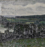 Vintage Art Original Landscape Oil Painting From Sweden C Larsson