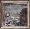 Mid Century Seascape Oil Painting By T Torstensson From Sweden 1937