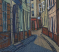 Load image into Gallery viewer, Mid Century Original Cityscape Oil Painting From Sweden
