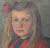 Vintage Art Room Girl's Portrait Sweden