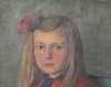 Vintage Art Room Girl's Portrait Sweden