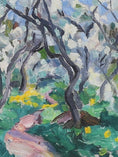 Load image into Gallery viewer, Vintage Art Original Spring Oil Painting From Sweden 1954
