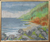 Original Oil Painting Vintage Mid Century From Sweden
