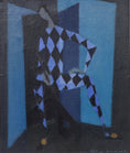Load image into Gallery viewer, Original Mid Century Portrait Oil Painting From Sweden by F Lundqvist
