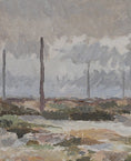 Load image into Gallery viewer, Vintage Landscape Oil Painting From Sweden by A Lindberg
