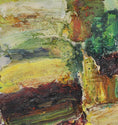 Load image into Gallery viewer, Original Vintage Mid Century Abstract Oil Painting from Sweden 1966

