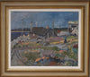Vinatge Original Coastal Oil Painting From Sweden