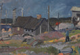 Load image into Gallery viewer, Vinatge Original Coastal Oil Painting From Sweden
