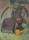 Mid Century Still Life Oil Painting From Sweden by G Isaksson