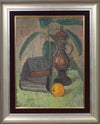 Mid Century Still Life Oil Painting From Sweden by G Isaksson