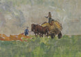 Load image into Gallery viewer, Mid Century Original Landscape Oil Painting From Sweden by B Forsell 1945
