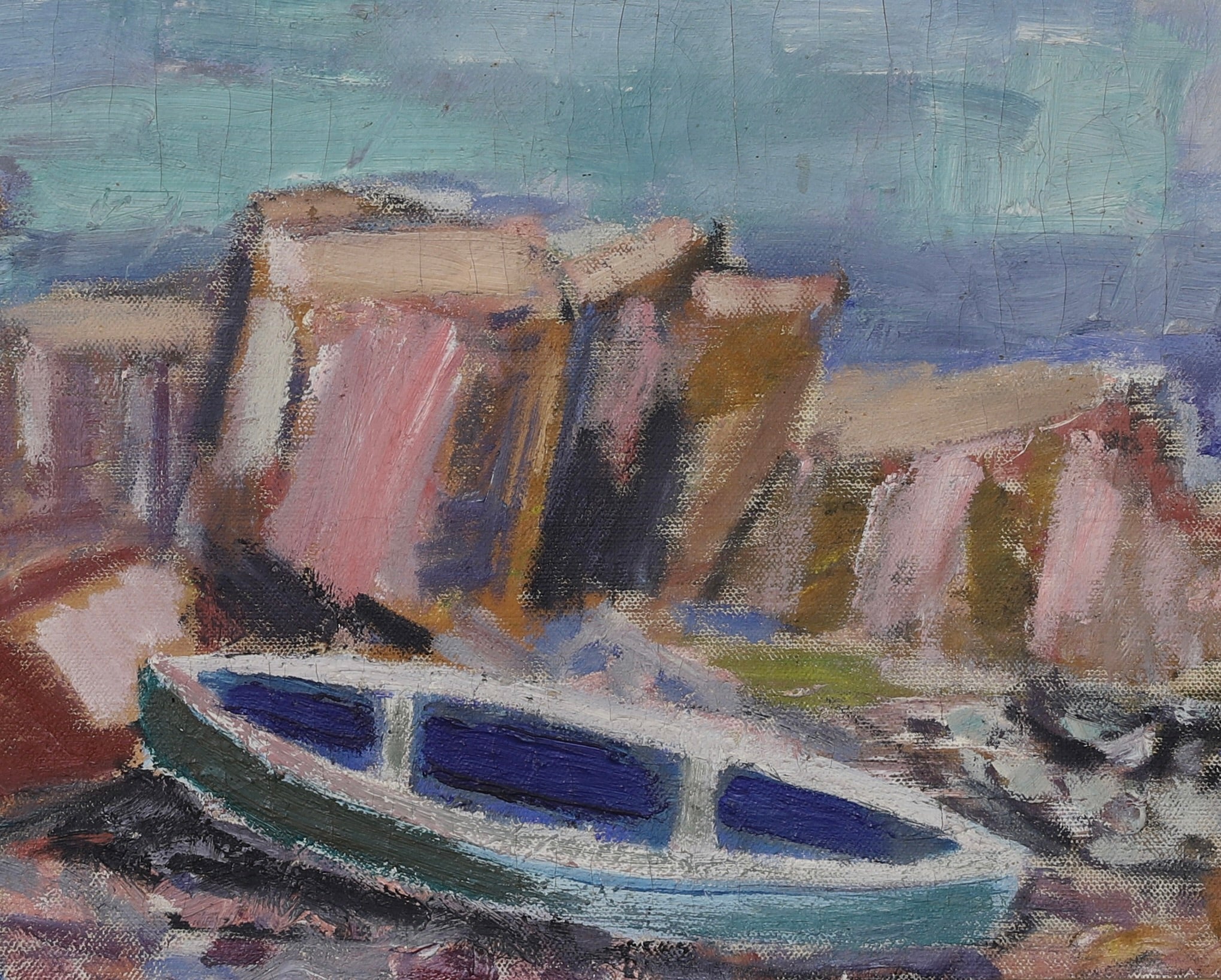 Original Vintage Oil Painting By A Jönsson Sweden