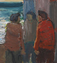 Load image into Gallery viewer, Vintage Mid Century Oil Painting Signed Emland from Sweden
