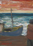 Load image into Gallery viewer, Vintage Mid Century Oil Painting Signed Emland from Sweden
