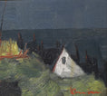 Load image into Gallery viewer, Mid Century Original Oil Painting From Sweden by K Christensen
