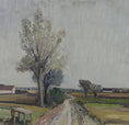 Load image into Gallery viewer, Mid Century Vintage Landscape From Sweden by G Berglund 1943

