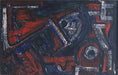 Load image into Gallery viewer, Mid Century Abstract Oil Painting From Sweden
