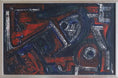 Load image into Gallery viewer, Mid Century Abstract Oil Painting From Sweden

