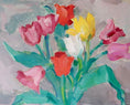 Load image into Gallery viewer, Mid Century Original Still Life Oil Painting By K Ohlsson Sweden
