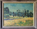 Load image into Gallery viewer, Mid Century Original Landscape Oil Painting From Sweden

