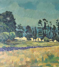 Load image into Gallery viewer, Mid Century Original Landscape Oil Painting From Sweden
