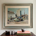 Load image into Gallery viewer, Vintage Mid Century Oil Painting From Sweden by G Isaksson
