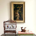Load image into Gallery viewer, Mid Century Landscape Oil Painting From Sweden
