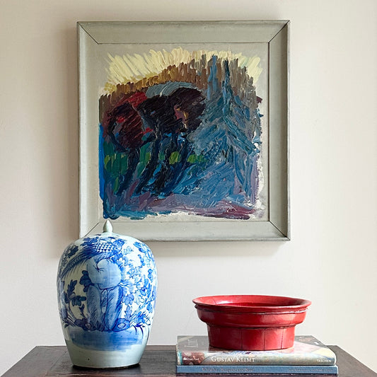 Mid Century Vintage Landscape From Sweden