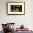 Load image into Gallery viewer, Mid Century Original Coastal Oil Painting From Sweden
