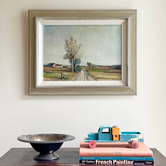Mid Century Vintage Landscape From Sweden by G Berglund 1943
