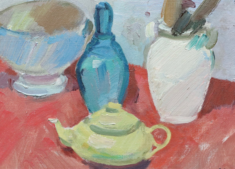 Original Mid Century Still Life by Gösta Stawåsen from 1968