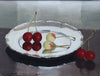 Vintage Still Life of Cherries By Gösta Emming From Sweden