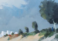 Load image into Gallery viewer, Mid Century Vintage Painting by Stig Wernheden from Sweden
