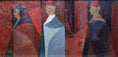 Load image into Gallery viewer, Original Mid Century Figurative Painting from Sweden
