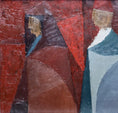 Load image into Gallery viewer, Original Mid Century Figurative Painting from Sweden
