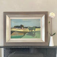 Load image into Gallery viewer, Vintage Landscape Oil Painting From Sweden By John Bören 1960s

